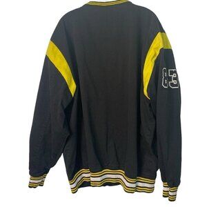 Vintage Springfield Varsity Jacket Made 2 Win #83 Size 3XL Black & Yellos